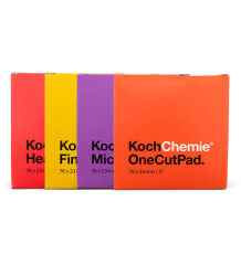Koch Chemie Polierschwamm 76mm - Rot, Gelb, Violett, Orange