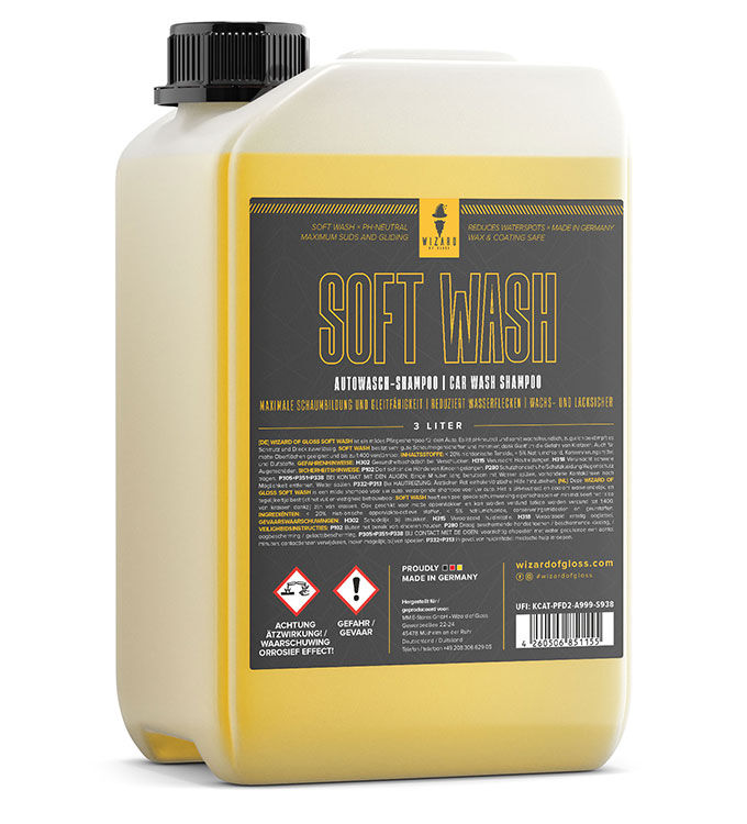 Wizard of Gloss Soft Wash Shampoo Sandelholz 3L